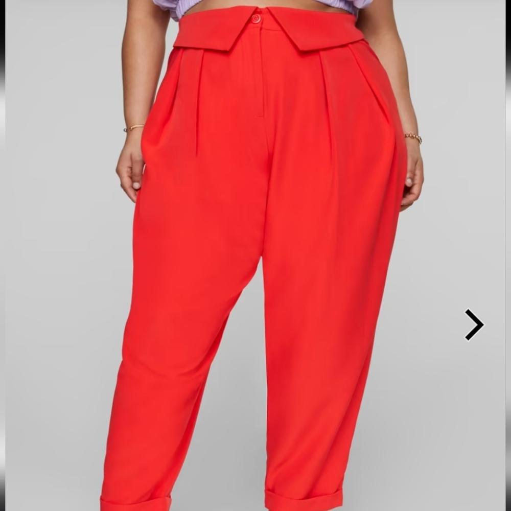 Brooke Foldover Waist Pants - Gabi Fresh X FTF